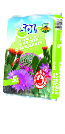 Substrát pro kaktusy 5L